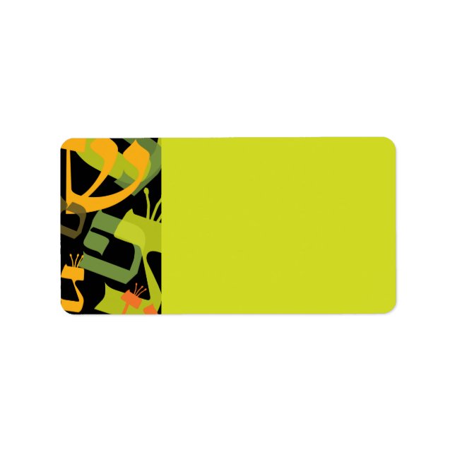 HEBREW LETTERS TREE Print Your Own Label (Front)