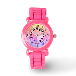 Hebrew Numbers Watch