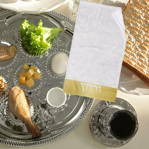 Hebrew Passover Hand Towel