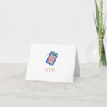 Hebrew Toda Thank You Card<br><div class="desc">Giving thanks is important. Sending your gratitude on a speciality card makes it all the more thoughtful.</div>