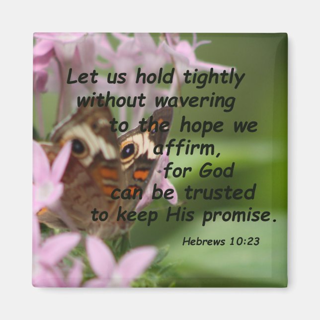 Hebrews 10:23 magnet (Front)