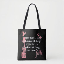 Hebrews 11:1 Passage Tote