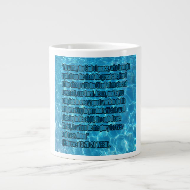 Hebrews 13:20-21 WEBU Mug (Front)