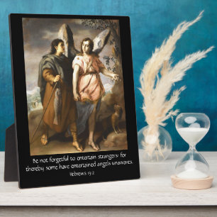 Hebrews 13:2  plaque