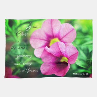 Hebrews 13:8 Kitchen Towel