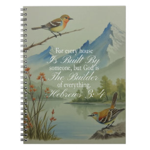 Hebrews 3:4 God the Builder Scripture   Christian  Notebook