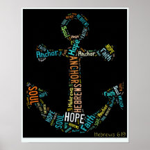 Hebrews 6:19 anchor for the soul poster