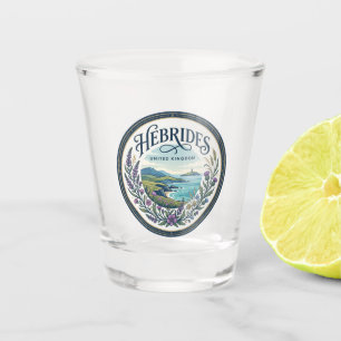 Hebrides United Kingdom Shot Glass