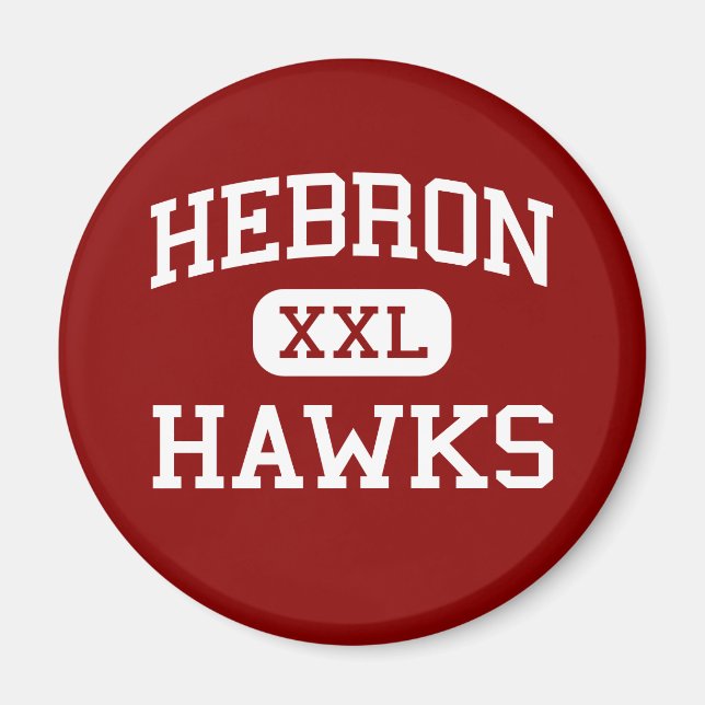 Hebron - Hawks - High School - Hebron Indiana Magnet (Front)