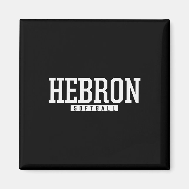 Hebron High School Softll  Magnet (Front)