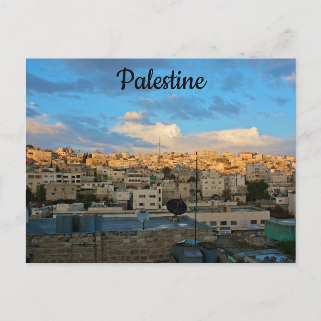Hebron West Bank Palestine Postcard (Front)