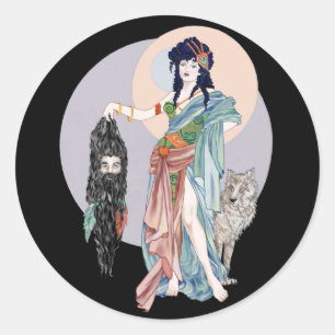 Hecate & Clytius Classic Round Sticker
