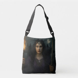 Hecate, Goddess of  the Crossroads  Crossbody Bag