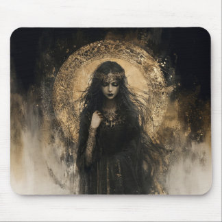 Hecate Goddess of Witchcraft Triple Moon Goddess 4 Mouse Mat