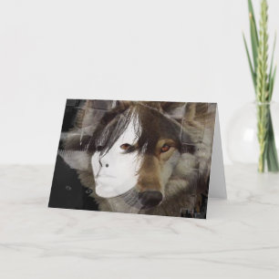 Hecate in the moonlight (card) card