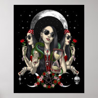 Hecate Triple Moon Goddess 