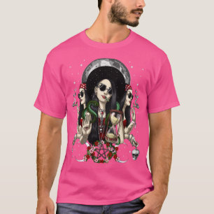 Hecate Triple Moon Goddess T-Shirt