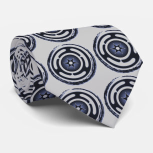 Hecate's Wheel (Blue) Tie