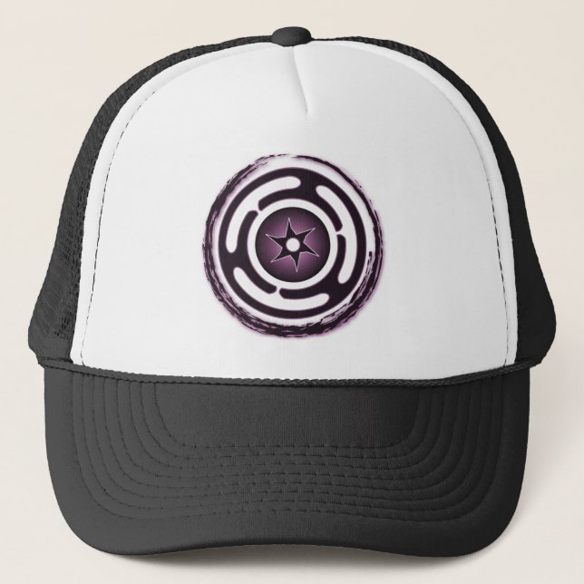 Hecate's Wheel (Purple) Caps (Front)