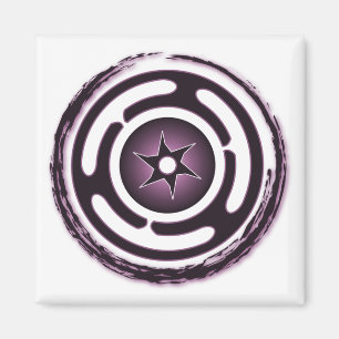 Hecate's Wheel (Purple) Magnets