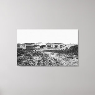 Heceta Beach Scene in Oregon Photograph Canvas Print