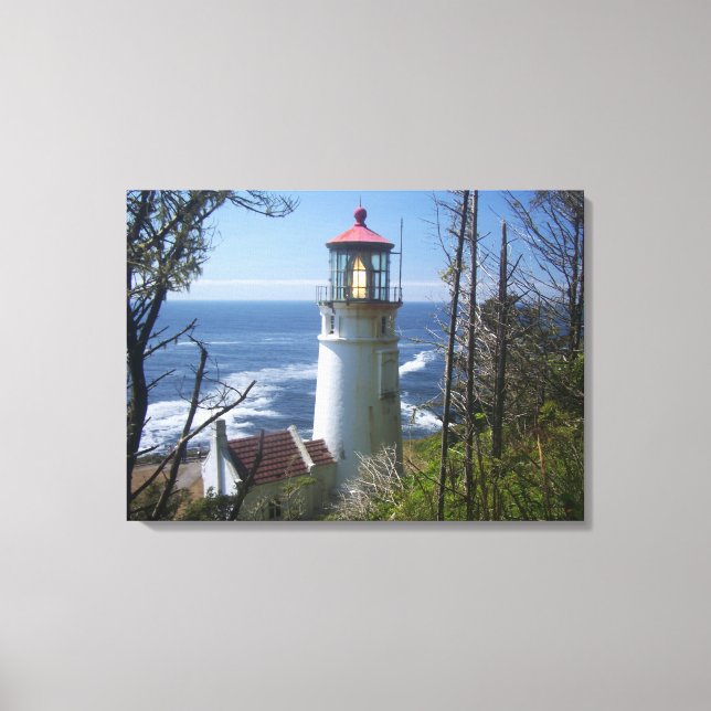 Heceta Head Lighthouse Canvas Print (Front)