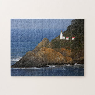 Heceta Head Lighthouse, Cape Creek, Oregon, USA Jigsaw Puzzle