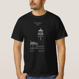 Heceta Head Lighthouse - Oregon – AD T-Shirt