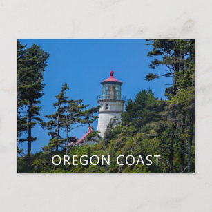 Heceta Head Lighthouse   Oregon Coast   Postcard
