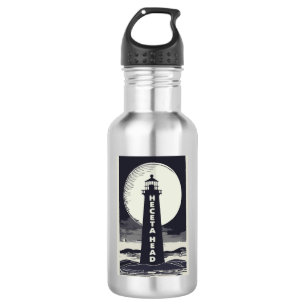 Heceta Head Lighthouse Oregon Moon 532 Ml Water Bottle