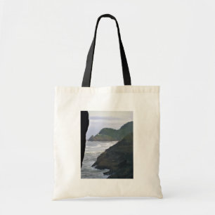 Heceta Head Lighthouse & Sea Lions, OR Tote Bag