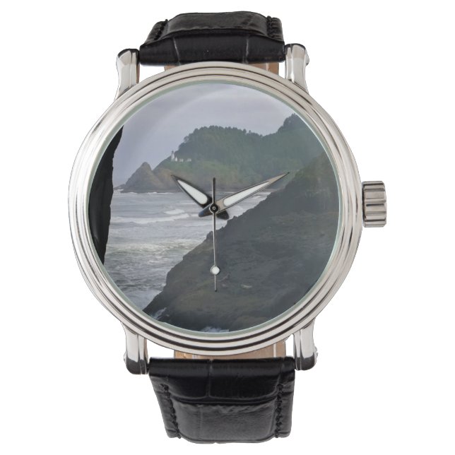 Heceta Head Lighthouse & Sea Lions, OR Watch (Front)
