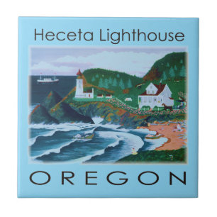 Heceta Lighthouse Tile