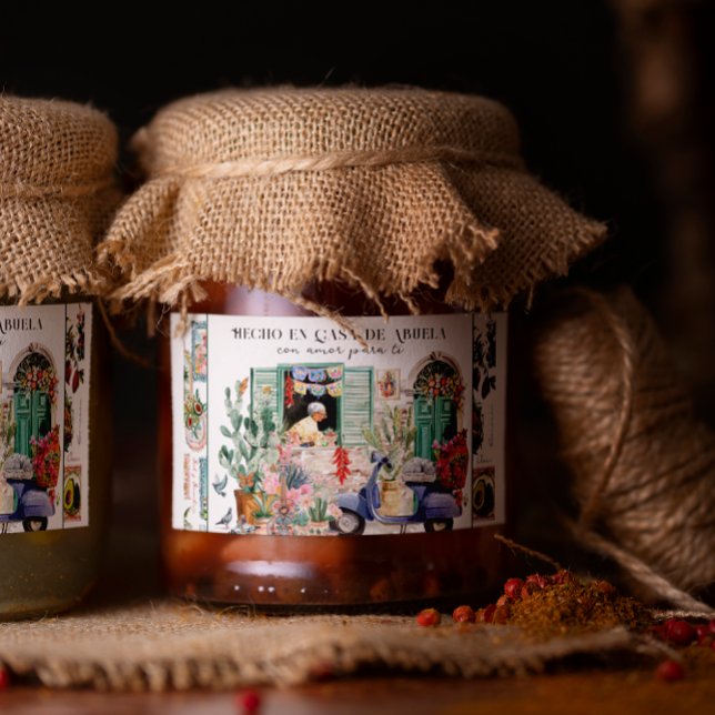 Hecho en Casa de Abuela Kitchen Label (Creator Uploaded)