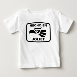 Hecho en Joliet personalizado custom personalised Baby T-Shirt