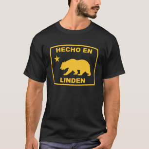 Hecho en Linden California Republic Pacific Coast T-Shirt
