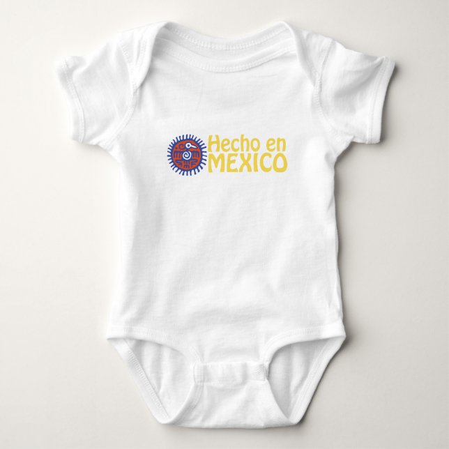 Hecho en Mexico Baby Bodysuit (Front)