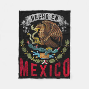 Hecho En Mexico Fleece Blanket