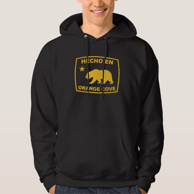 Hecho en Orange Cove California Republic Pacific C Hoodie (Front)