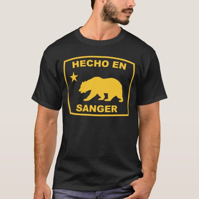 Hecho en Sager California Republic Pacific Coast T-Shirt (Front)