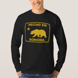 Hecho en Sonoma California Republic Pacific Coast T-Shirt