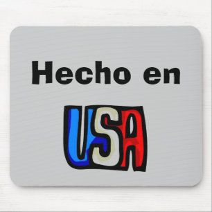 Hecho en USA Mouse Pad