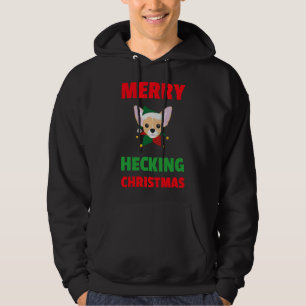 Hecking Bamboozled Chihuahua Christmas Hoodie