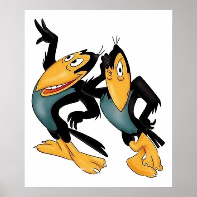 Heckle and Jeckle Poster (Front)