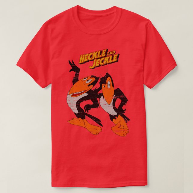 Heckle and Jeckle toon Vintage T-Shirt (Design Front)