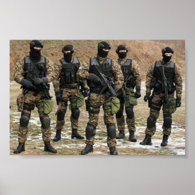 Heckler & Koch Serbian Police 2 Poster (Front)