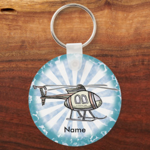 Hectic Helicopter keychain