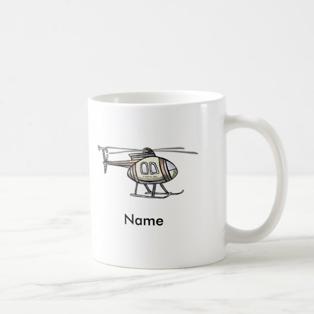 Hectic Helicopter  Mug (Right)