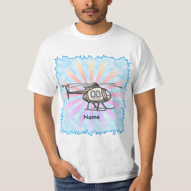 Hectic Helicopter  T-Shirt (Front)