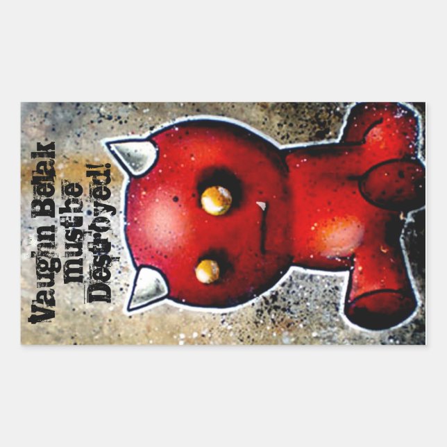 Hector destroy stickers (Front)